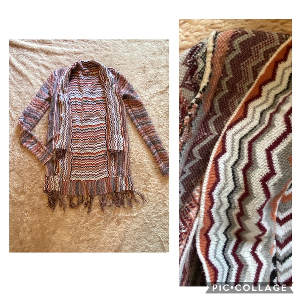 Boho style cardigan